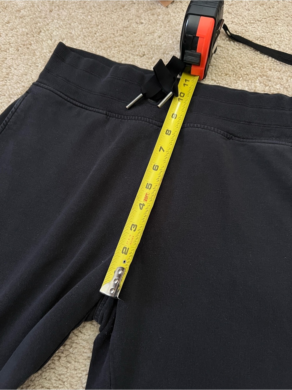 Athleta Balance Jogger Black Athleisure Sweat Pants Soft Knit Size Small Comfort - Picture 3 of 7